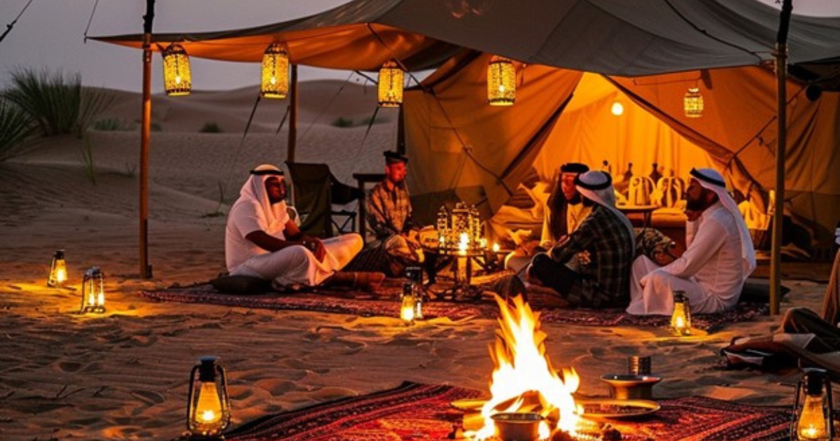 Dinner in Desert