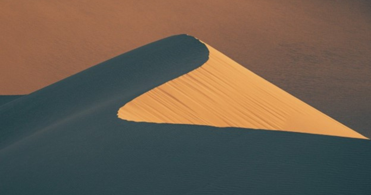 Sunrise in Desert