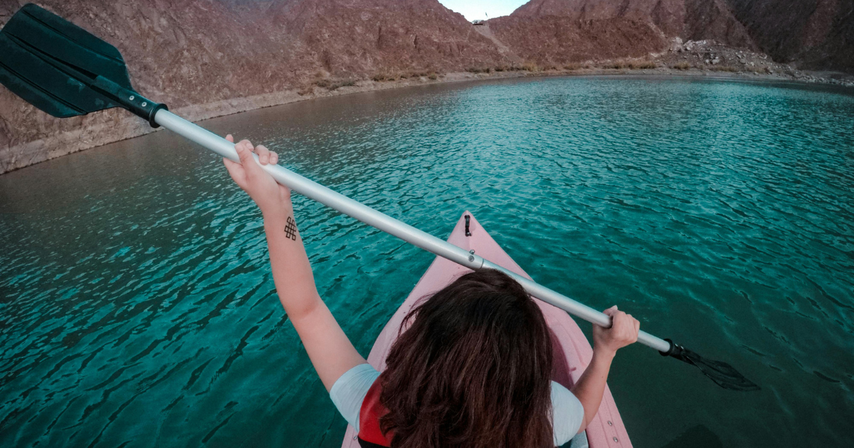 Kayaking in Dubai
